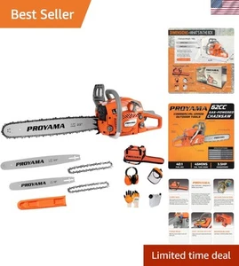 Powerful 62CC Portable Chainsaw – Perfect for Tree and Yard Maintenance - Picture 1 of 11