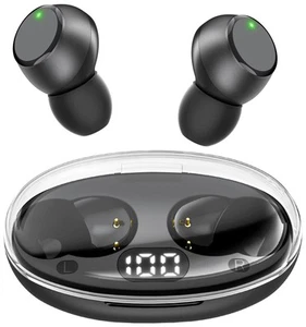 Bluetooth 5.0 Headphones Wireless Earbuds Mini Ear Buds Build-in Mic Stereo 3... - Picture 1 of 7