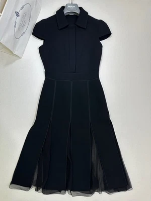 PRADA женщин платье £2920 стоит его размер 42/INT M/UK 10/US 6 безупречный - Изображение 1 из 4
