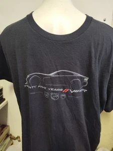 DODGE VIPER II 25 YEARS ANNIVERSARY BLACK T SHIRT XL 1992-2017 HARD TO FIND!!! - Picture 1 of 3