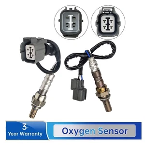 2Pcs Air Fuel Ratio Up & Downstream Oxygen Sensor For 2002-2004 Honda CR-V 2.4L - Picture 1 of 12