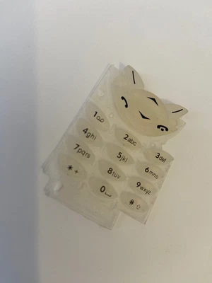 Nokia 8210 Keypad Replacement in Clear White Brand New in Original packaging — 第 1/3 张图片