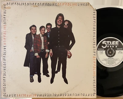 Elvis Costello Nick Lowe Ian Dury Live Stiffs Live Vinyl LP Stiff STF 0001 - Image 1 of 4