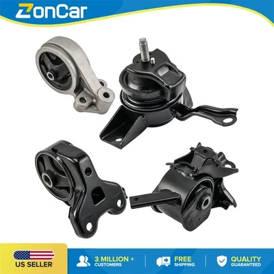 Fit For 2004 Kia Spectra 2.0L 2005-2006 Kia Spectra Full Engine Mount Set 4PC - Image 1 of 4
