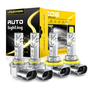 Combo faros LED luces bajas altas 4 piezas para Honda Pilot 2006 2007 2008-2018 - Imagen 1 de 19