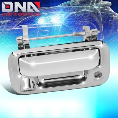 Palanca de manija de pestillo de puerta trasera cromada para Ford F150/Super Duty/Mark LT 2004-2015 Foto 1 de 4