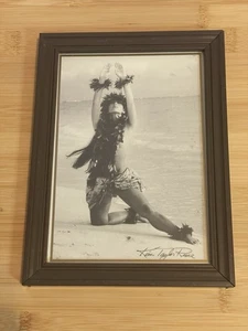Kim Taylor Reece Fotograf 1988 Sepia 5x7 Foto Kilakila gerahmt Hawaii Hula - Bild 1 von 5