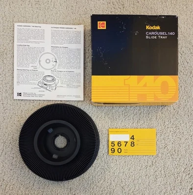 Vintage Kodak Carousel Transvue 140 Projector Slide Tray Original Box CAT8995193 - Image 1 of 4
