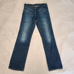Vintage Evisu X Puma Straight Leg Jeans Size 24x32 - Picture 1 of 13