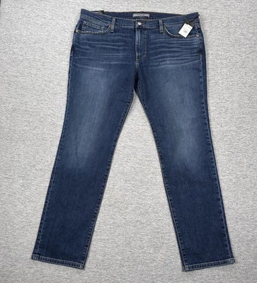Jeans Joes Para Hombre Talla 40 Azul Denim Calce Ajustado 5 Bolsillos Angus Whiskers NUEVO Foto 1 de 4