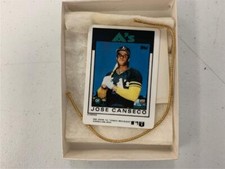 1990-92 R&N CHINA JOSE CANSECO 1986 TRADED #20T PORCELAIN ROOKIE REPRINT A'S