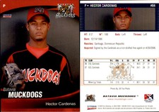 Hector Cardenas 2008 Choice Batavia Muckdogs #4 RC Card *AutographDen*