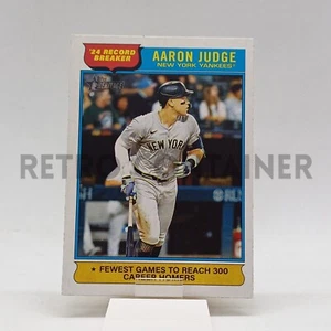 TOPPS Heritage Baseball MLB Cards 2025 - 3 Record Breaker NY Yankees Aaron Judge - Picture 1 of 1