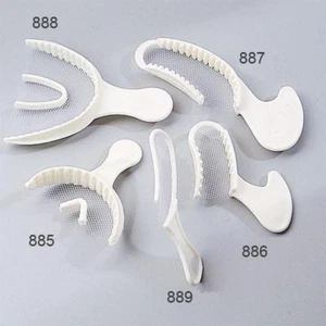 DentAmerica 886 Polybite Posterior Einweg-Bissregistrierungsschalen 50/Bx - Bild 1 von 1