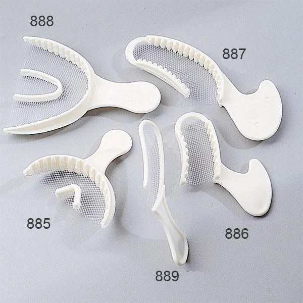 Bandejas de registro de mordida desechables posteriores DentAmerica 886 Polybite 50/Anx Foto 1 de 1