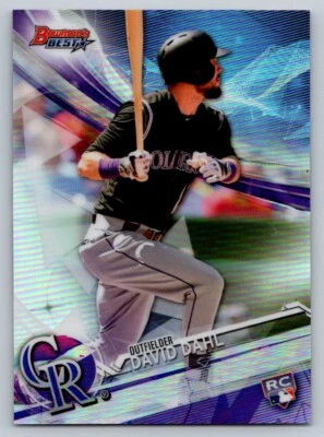 2017 Bowman's Best #11 David Dahl Refractor - Image 1 of 2