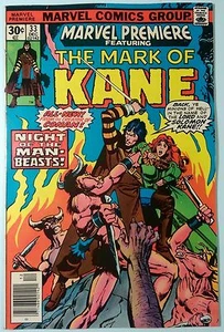 Marvel Premiere (1972) #33 en muy buen estado (8,0) Mark of Kane - Imagen 1 de 2