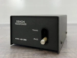 DENON AU-305 MC Cartridge Step Up Transformer From Japan - Used - Picture 1 of 7
