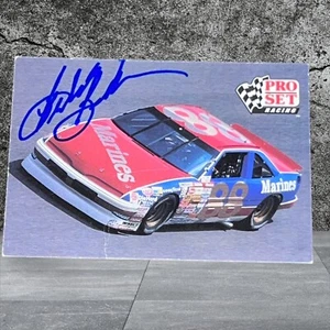 Buddy Baker US MARINES #88 DESERT SHIELD 1991 PRO SET RACING signed VINTAGE card - Picture 1 of 1