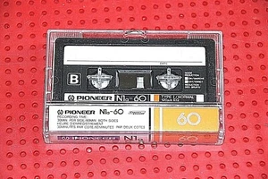 PIONEER N1a 60 1982 JAPÓN TIPO I CINTA DE CASETE EN BLANCO (1) (USADA) - Imagen 1 de 4