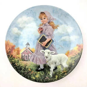 Placa serie Mother Goose John McClelland "Mary Had A Little Lamb" RECO 1985 - Imagen 1 de 4