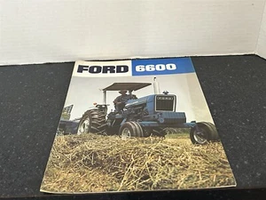 Vintage Ford 6600 Tractor Farm Advertising Sales BORCHURE - Picture 1 of 3
