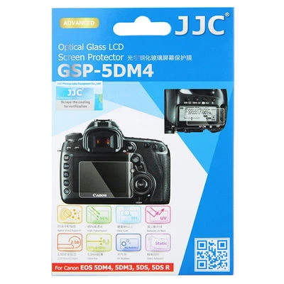 JJC Ultra-thin Glass LCD Screen Protector fr Canon 5D Mark IV 5DM4 5DM3 5DS 5DSR - Image 1 of 4