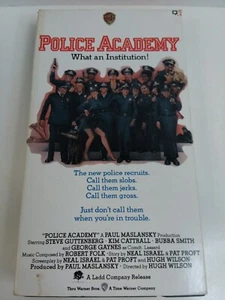 POLICE ACADEMY - Steve Guttenburg, G. W. Bailey, Kim Catrall (VHS Movie) - Picture 1 of 2