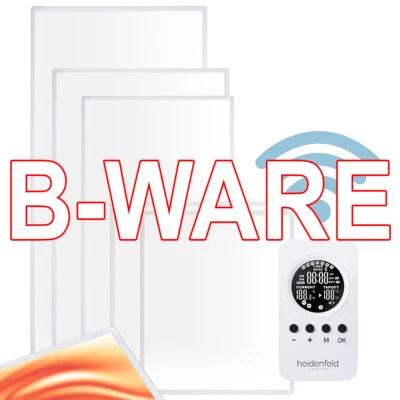 B-Ware Infrarotheizung mit Fernbedienung HF-HP106-3 Elektroheizung Wandheizung - Bild 1 von 4
