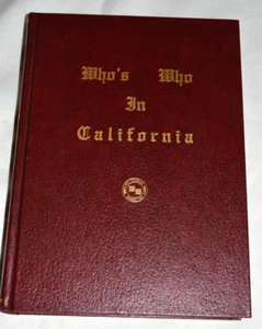 Who's Who in Kalifornien - 18. Ausgabe 1989 60. Jahrestag 1928-1988 (b4) - Bild 1 von 3