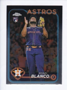 2024 Topps Chrome Update #USC125 RONEL BLANCO RC Houston Astros ROOKIE Card - Picture 1 of 2