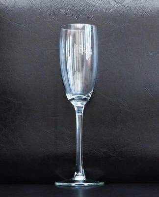 CASTILLO PERELADA SPANISH WINE GLASS STEMMED FLUTE 22CM TALL - Image 1 of 4