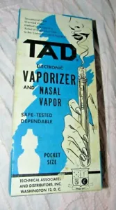 TASCA VAPORIZZATORE ELETTRONICO TAD VINTAGE DIMENSIONI GRANDE SCATOLA ORIGINALE - Foto 1 di 5