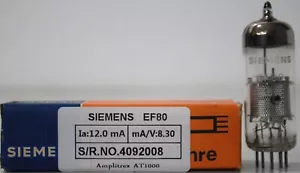 EF80 SIEMENS made in Germany Amplitrex Tested QTY 1Pc - Picture 1 of 13