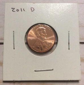 2011 D Lincoln Shield centavo un centavo moneda de EE. UU. moneda exacta en la foto - Imagen 1 de 3