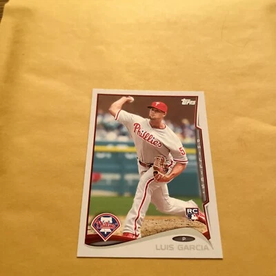 2014 Topps Luis Garcia Philadelphia Phillies Rookie Free Shipping - Image 1 of 2