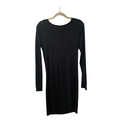 MAISON MARGIELA Abito drappeggiato Maison Martin Margiela nero manica lunga schienale aperto taglia media