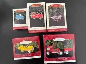 Hallmark Kiddie Car Classics 1-13 & Collector Club Ornaments - Picture 1 of 5