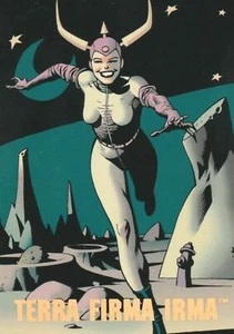 1993 Creators Universe Kevin Nowlan Terra Firma Irma Comic-con Marvel Trade Card - Picture 1 of 2