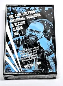 The Carl Greyson Memorial Songbook & Record Album Vol. 1 Cassette New 1992 RARE - Picture 1 of 12
