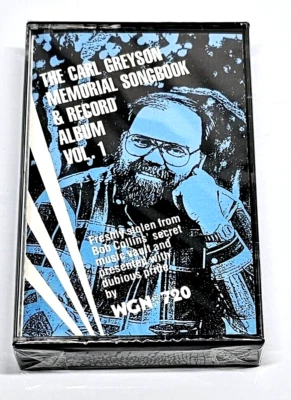 The Carl Greyson Memorial Songbook & Record Album Vol. 1 Cassette New 1992 RARE - Image 1 of 4