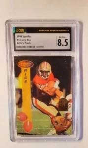 1994 Sportflix Jerry Rice Artists Proof #45 CSG 8.5 - Bild 1 von 2