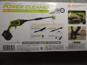 Sun Joe Pulitore Elettrico Portatile Senza Fili 24V Max con Tubo Sapone 3870 - Foto 1 di 10