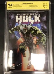 Immortal Hulk #50 | CBCS 9.4 Spoiler Variant Signed by Donnie Cates - Picture 1 of 3