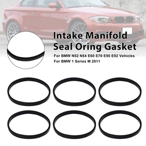 6PCS Intake Manifold Gasket Set 037-6192 Per BMW E70 E90 E92 X4 X5 X6 3er 5er T0 - Picture 1 of 12