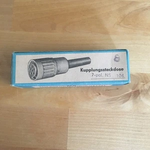 Neumann/Gefell NS104 In-line 7 pole Female - New In The Box - Picture 1 of 7