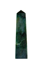 Green Kyanite Stone Tower: 245MM Metaphysical Decorative Minerals Point - Picture 1 of 14