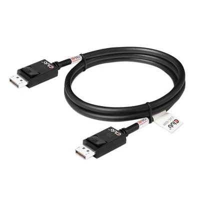Club 3D CAC-1091 DisplayPort™ 2.1 Bi-Directional VESA DP80 Certified Cable 4K120 - Image 1 of 4