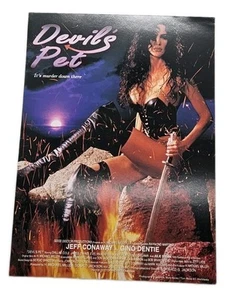 Devil's Pet Original Rare Vintage Promo Poster 9x11 - Picture 1 of 2