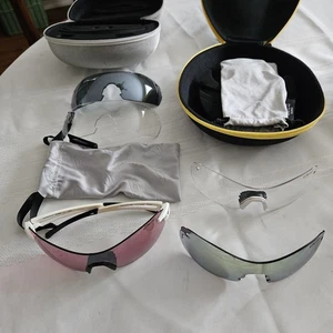 Smith Evolve Pivlock V90 Optics Sport Sunglasses Multiple Lenses TLT + 2 Cases - Picture 1 of 14